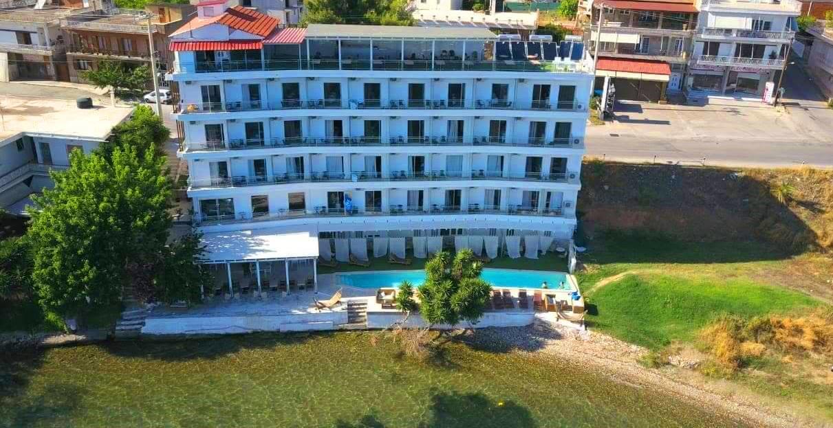 Porto Evia Boutique Hotel Amarynthos Eksteriør bilde